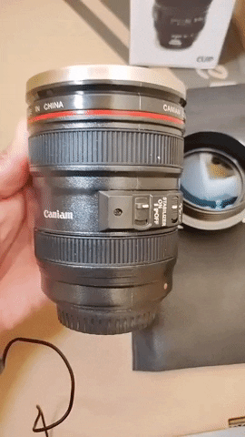 MUG LENTE DE CAMARA