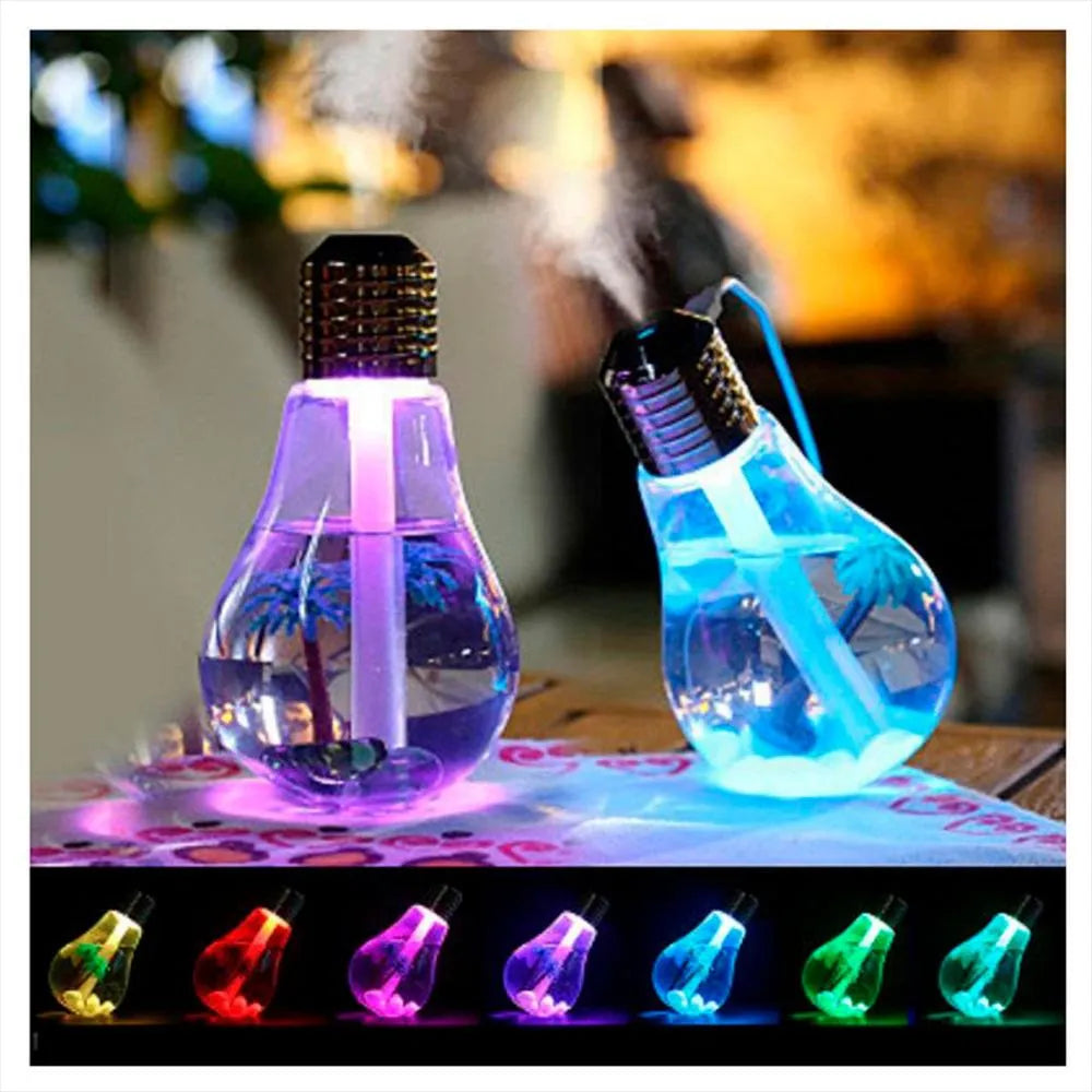 HUMIDIFICADOR BOMBILLO💡